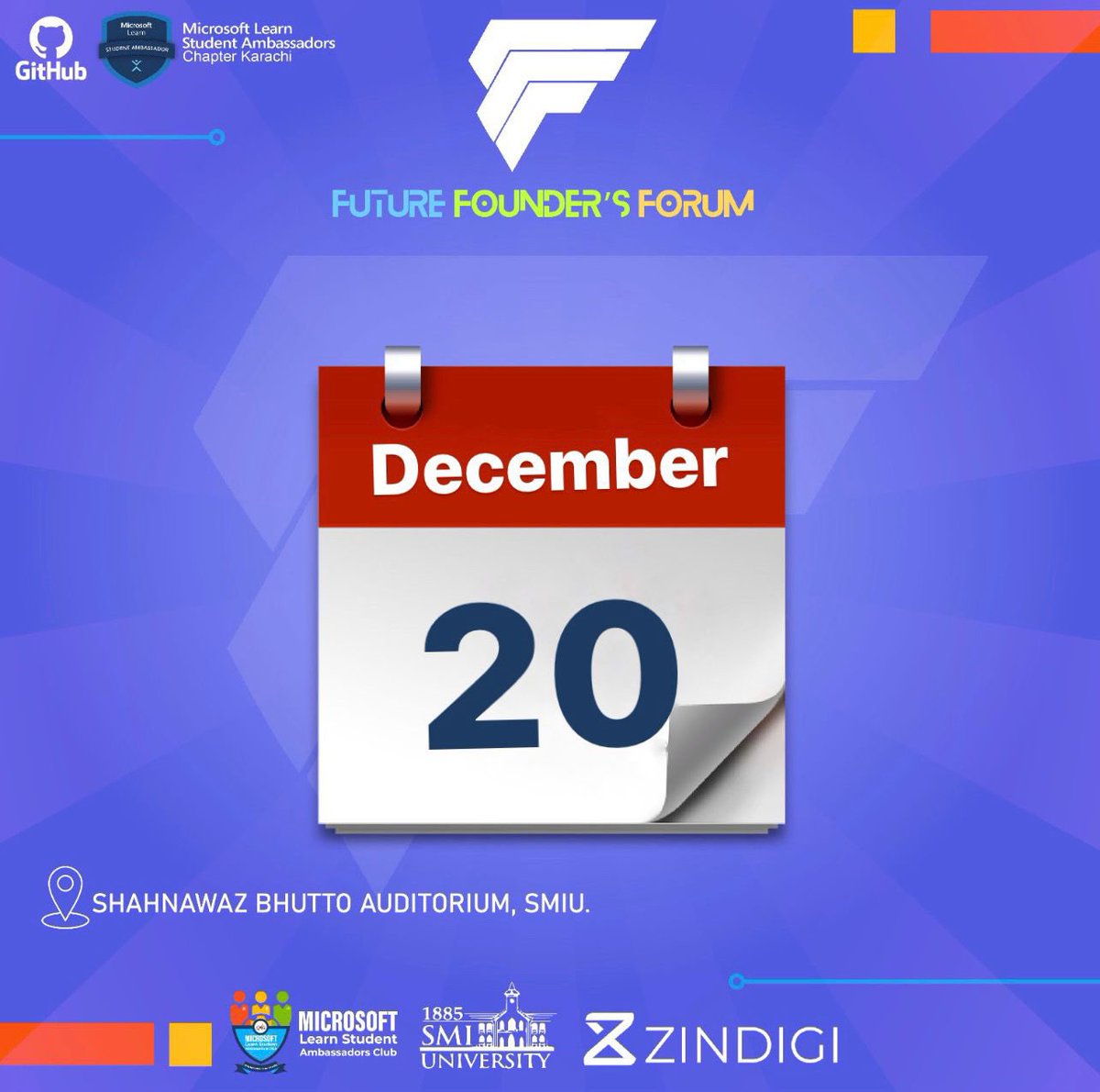 Mark your calendars! 🗓️
Future Founder's Forum is on *December 20th.*
unlocking innovation and inspiring the next generation of leaders. 🚀 
Book your spot now 👉🏻 forms.office.com/r/PAJiY9xeqQ

#FutureFounders #InnovationHub #MarkYourCalendars #mlsauok