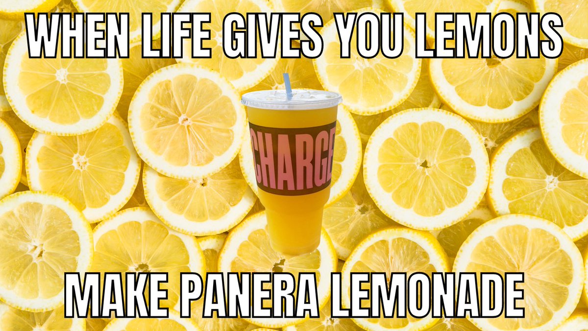 natoish's tweet photo. When life gives you lemons, 🍋 make @panerabread lemonade ☠️🥤 https://t.co/v4reocCCOd