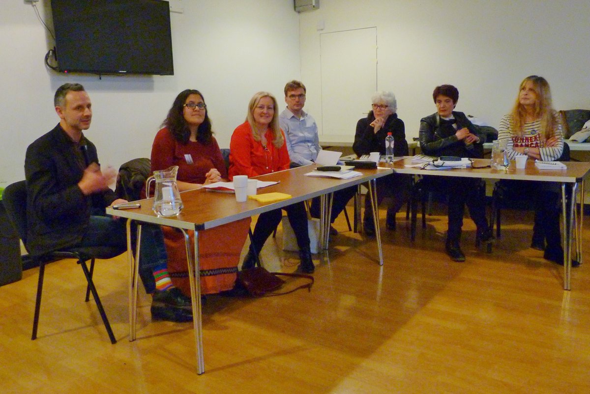 InLimboBrexit's tweet photo. A blast from the past. 9 December 2017. #InLimboBrexit delegation were invited to Cardiff University where @ElenaInLimbo introduced our book of Brexit testimonies ‘In Limbo’ and some of us read our personal contributions to the book. https://t.co/M3qgWlSx3p