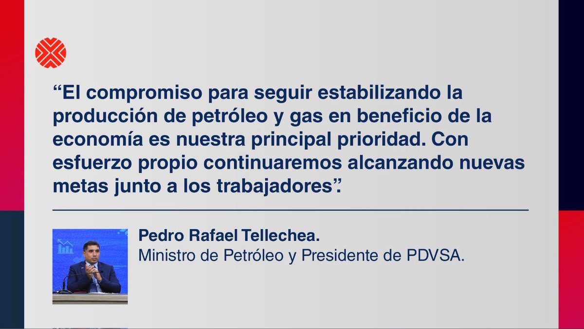 Toda la industria petrolera venezolana está enfocada en trabajar para contribuir a la construcción de un nuevo modelo económico basado en la estabilidad y el bienestar colectivo.