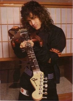 Three of the biggest guitar gods from the ‘80s were Eddie Van Halen, Kirk Hammett from Metallica and Jake E Lee, from Ozzy. All three were half Asian, half white, back when that was even more of a rarity. What are the odds?