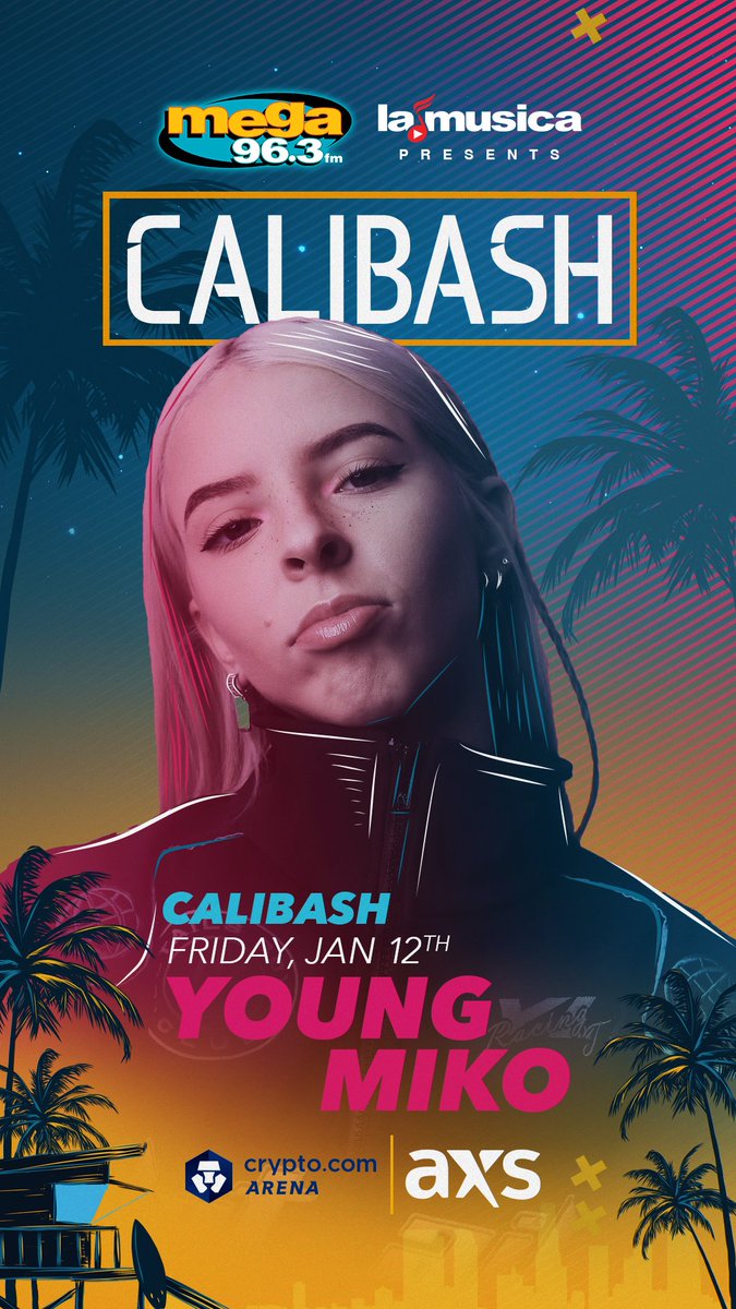 mega963fm's tweet photo. 🎫🎁 96 tickets @ $96 each ticket  📲https://t.co/cwEUSIIozt 
Go GO GOOO!! Tickets for Calibash are selling fast!!

Get ready for Young Miko's vibes por primera vez at Calibash 🇵🇷🫶🏼

WHILE SUPPLIES LAST**

#YoungMiko
#Classy101
#CALIBASH
#CALIBASH2024 #LaMusicaApp https://t.co/SoivB4eTTg