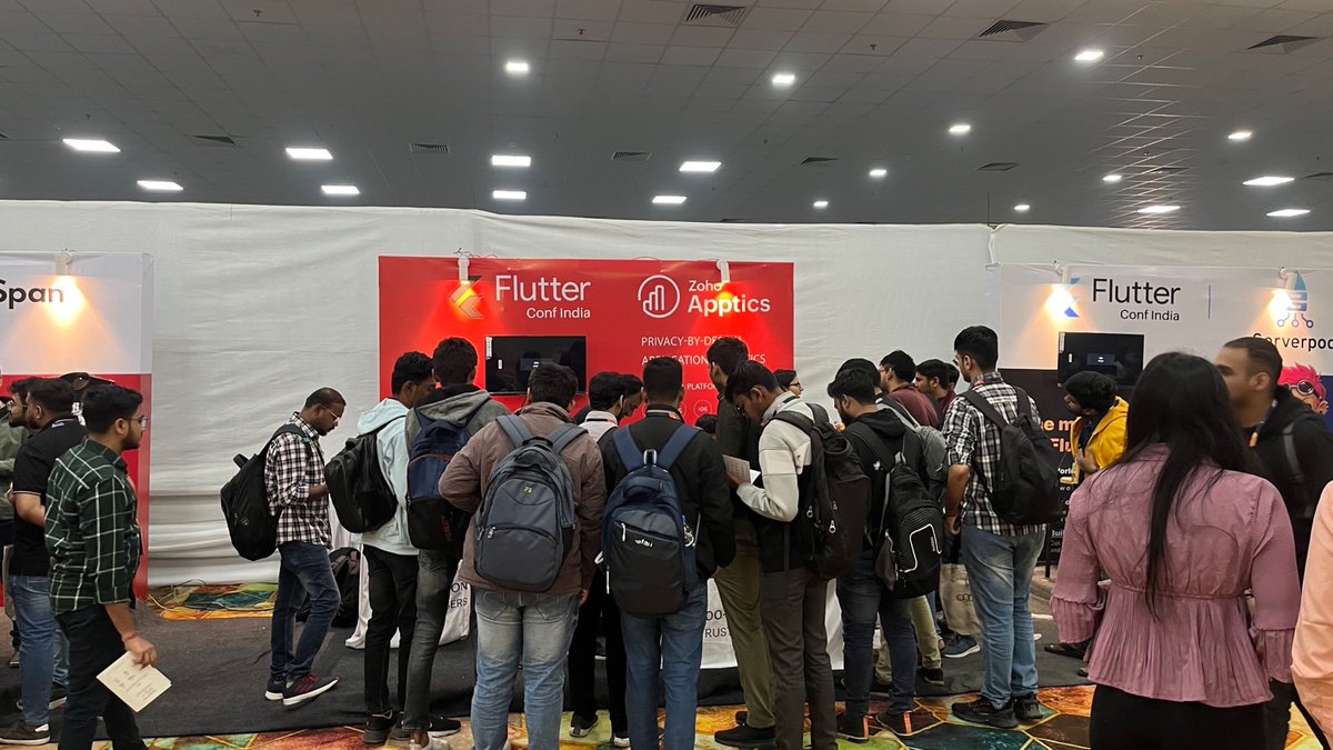 ZohoApptics's tweet image. The excitement, energy, and vibe here at the @FlutterConfIndia were palpable. Thank you to everyone who visited us and engaged in igniting conversations with us about #appanalytics and with
@catalystbyzoho

#flutterdevelopment #fluttercommunity #appdevelopment