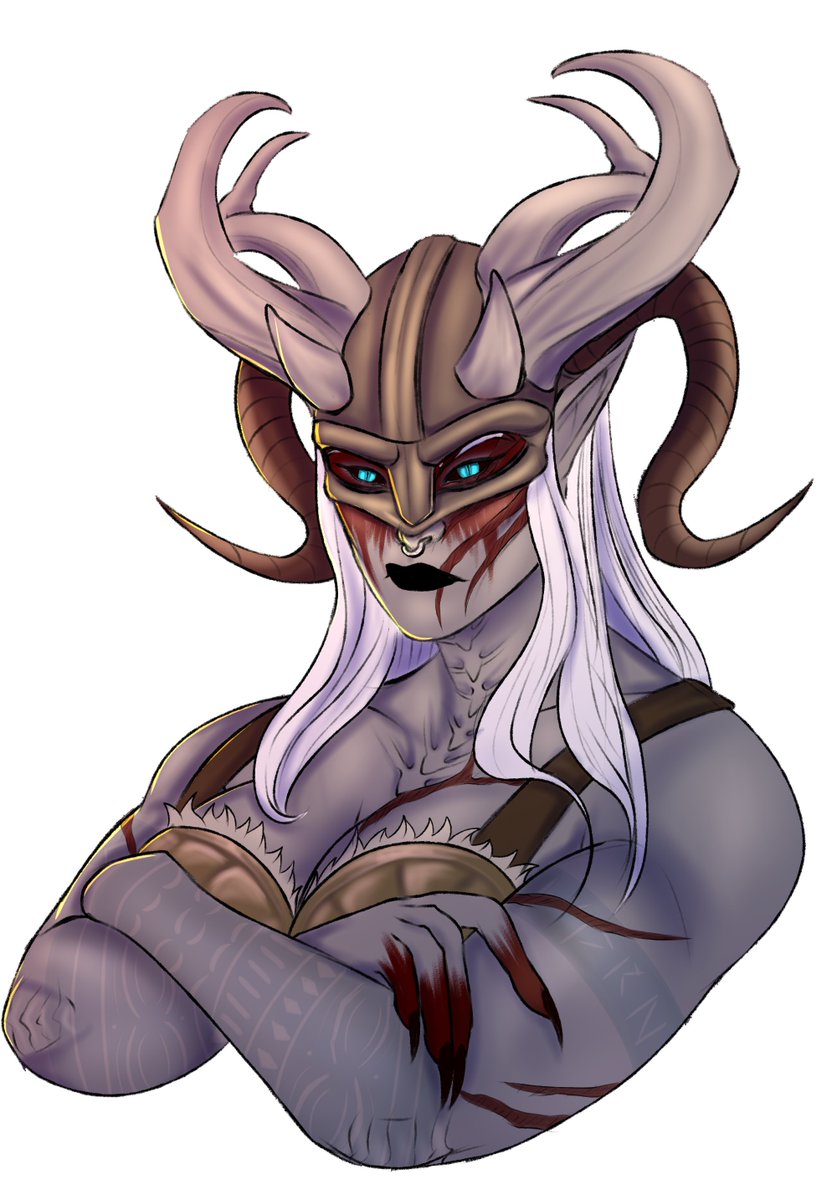 OG_CaptainSalt's tweet image. Tiefling barb goes brr.