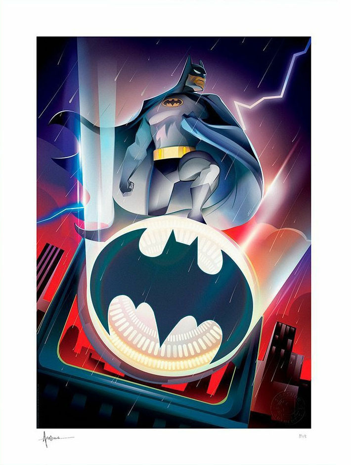 Batman: The Animated Series Art by @OrlandoArocena