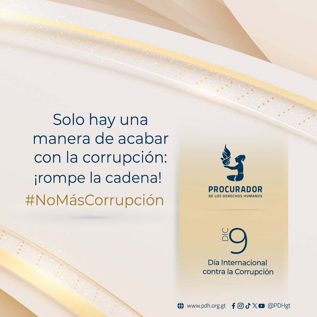 📅 9 de diciembre #DíaInternacionalContraLaCorrupción