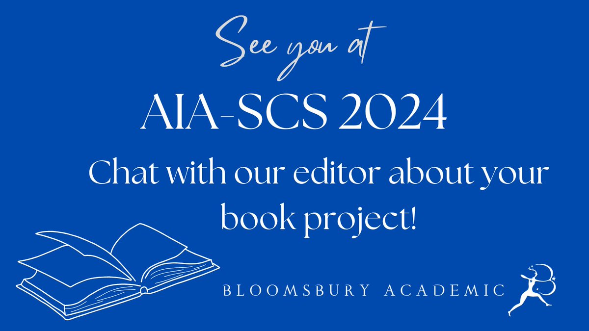 Give us a shout if you will be attending AIA-SCS in January! Our commissioning editor @lilymacmahon1 will be there, and the word on the street is that our booth will be hosting a raffle 👀