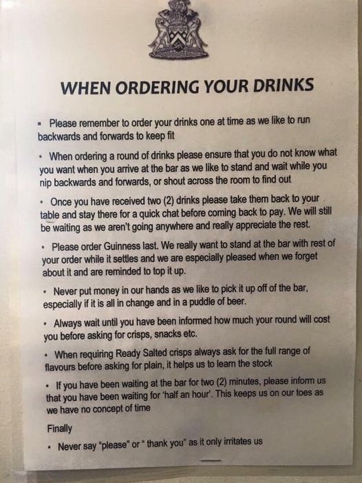 WorldofConlon's tweet image. Great observations on realities of barwork.  #hospitality  #FoodandBeverage #Barwork