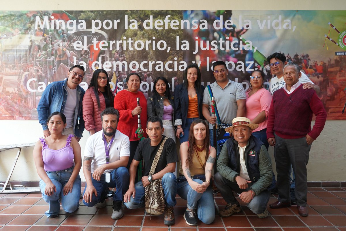 Este lanzamiento entreteje los caminos, lineamientos y orientaciones para sanar y equilibrar los territorios y pueblos indígenas del Consejo Regional Indígena del Cauca <a href="/CricDdhh/">Jhoe Sauca G.</a>.

Les esperamos desde las 8:30 a.m. en la Universidad Autónoma Intercultural Indígena Nacional #UAIIN