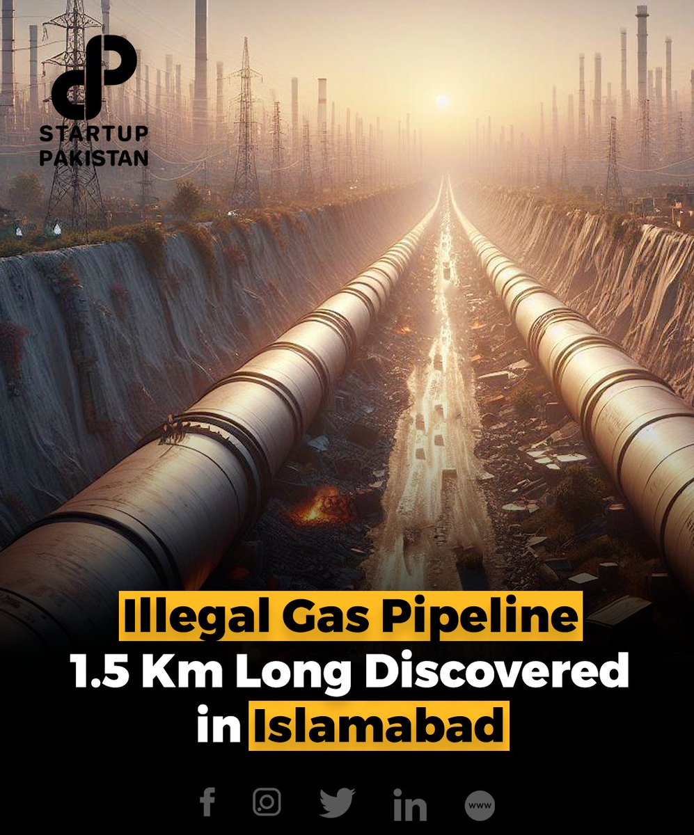 Sui Northern Gas Pipeline Limited's (SNGPL) task force, in collaboration with the Federal Investigation Agency (FIA), continued its crackdown on gas theft in Islamabad. 

#Gas #Pipeline #Islamabad #Pakistan #Illegal