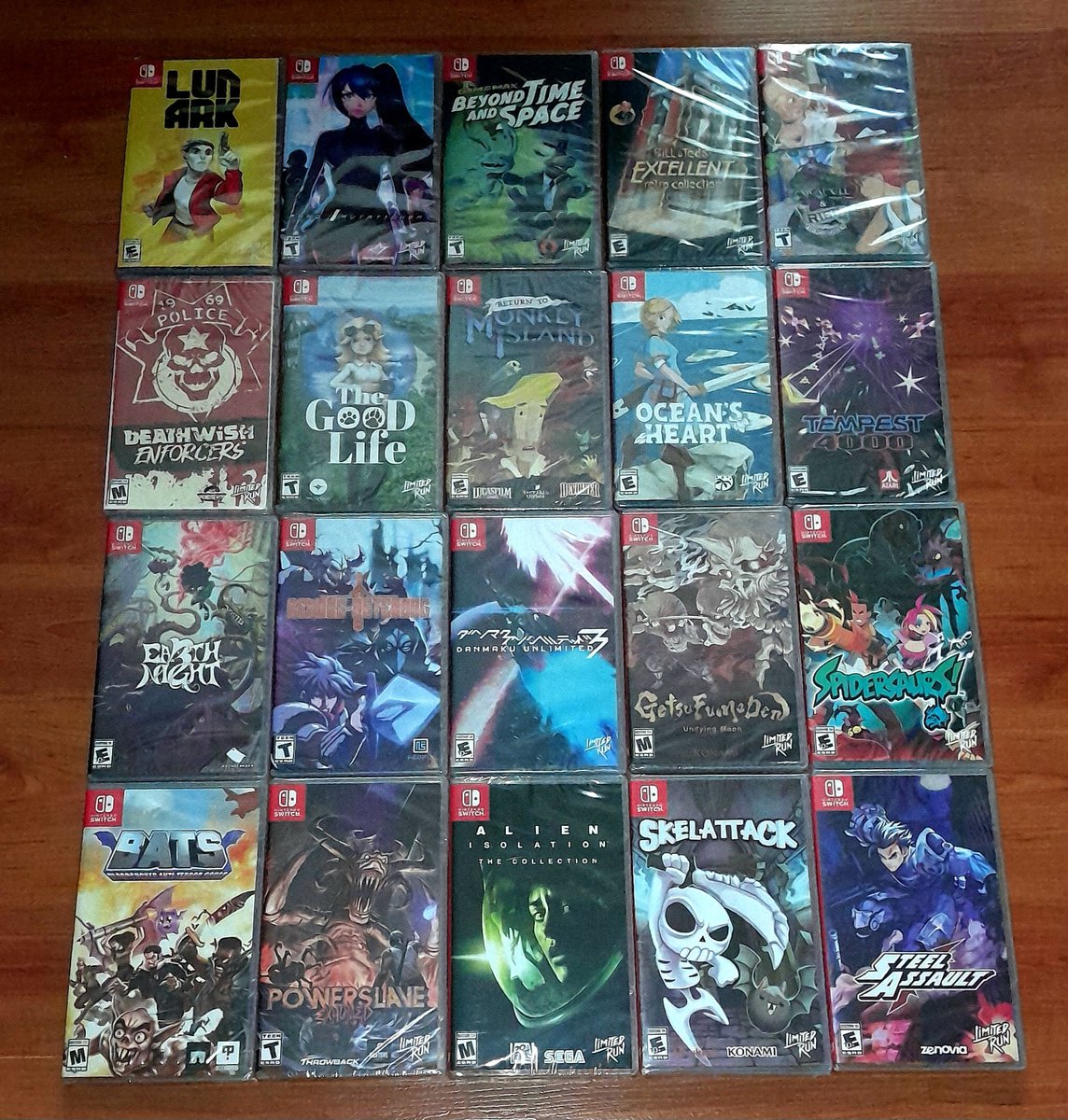 WilhelmGDL's tweet photo. #Nintendo #NintendoSwitch #switchcorps #letgetphysical
Llegadas de agosto a noviembre 📦
@LimitedRunGames
@playasia
@REDARTGAMES
@SuperRareGames
@iam8bit
@PixelHeart_eu
@Fangamer https://t.co/rmOAR88EwH