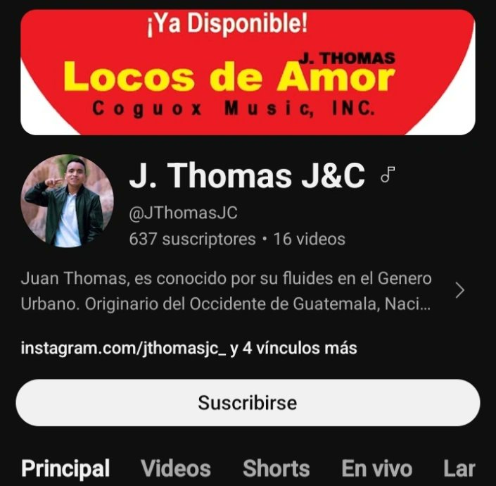 jthomasmusica's tweet photo. Pendientes a mi canal de Youtube o de cualquier plataforma de estreming, tenemos música para cerrar el año, pendientes a mis redes socieles. https://t.co/ojBxATgeNA