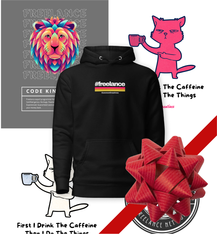 CommonCre8's tweet photo. 🎄🎅🏼 LAST DAY TO ORDER before Christmas!  
New designs just dropped on the CC Store. Lose the nine-to-five and neckties and get the gear that gets you gigs.  
For all of our Twitter buddies... Use coupon code "Ship4Santa" at checkout for FREE SHIPPING.

https://t.co/CQAE4ZNRTB https://t.co/YLhRgLjUYm