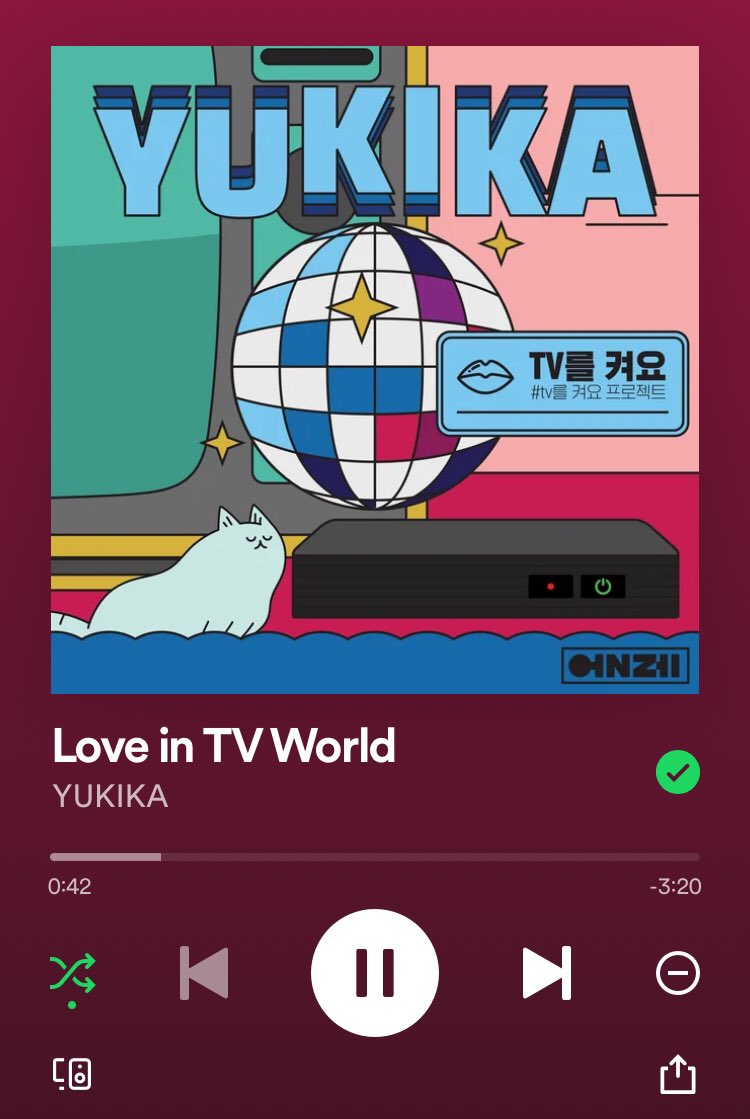 EvrydayM's tweet photo. #Yukika #LoveInTVWorld #spotify music https://t.co/OncFyqYTDh