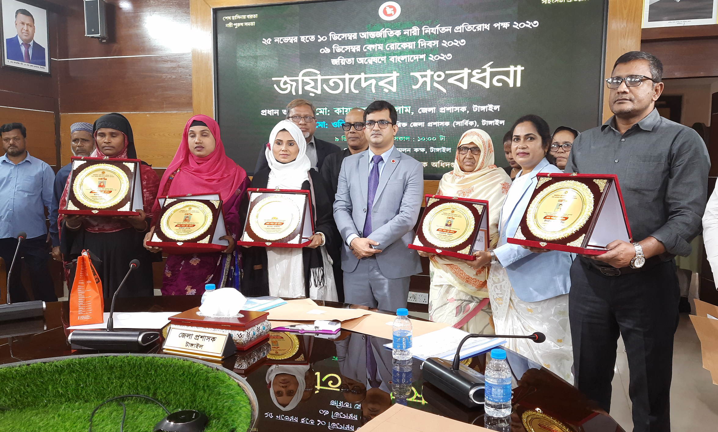 টাঙ্গাইলে বেগম রোকেয়া দিবসে ১০ জয়িতা সংবর্ধিত