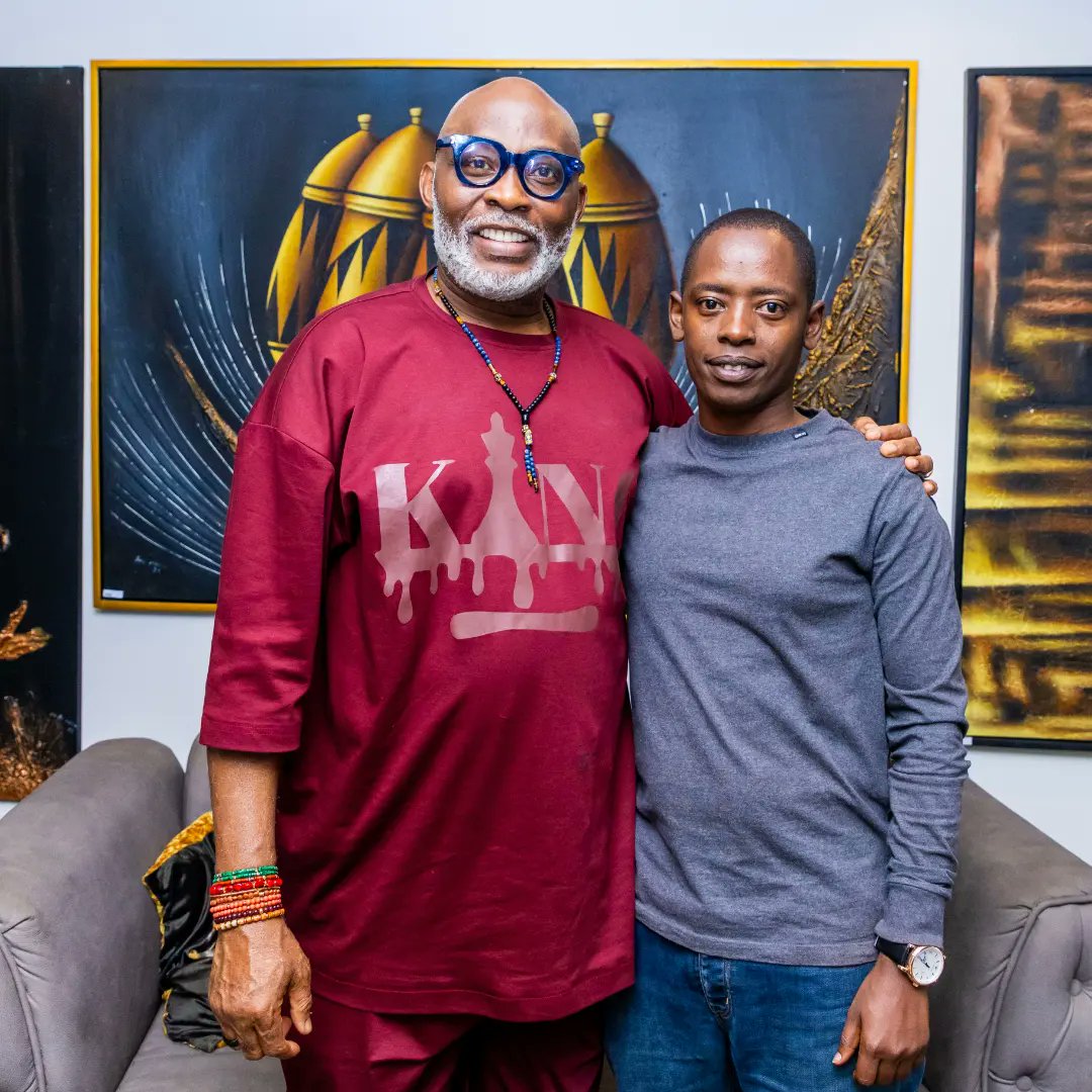 It was a great honour to meet the African icon @RMofeDamijo, popularly known as RMD, a Nigerian actor, writer, and producer. His enthusiasm to upskill and transform the creative industry in Africa will surely benefit Rwandans . #Movies #CreativeIndustry