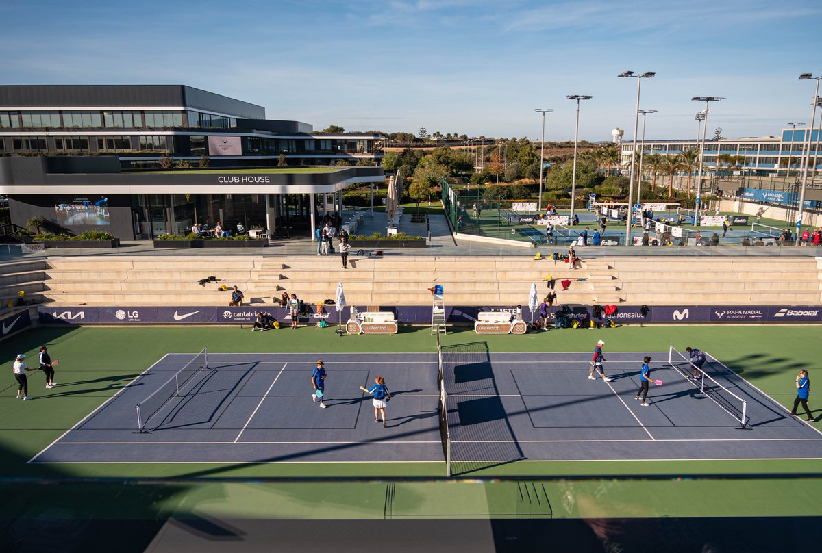 rnadalacademy's tweet photo. La @rnadalacademy se transforma en un gran torneo de Pickleball! ¡Nos alegra mucho recibir a más de 200 jugadores de todo el mundo! ¡Mucha suerte en el @MedPickleball! VAMOS‼️ https://t.co/smS58HLMKW