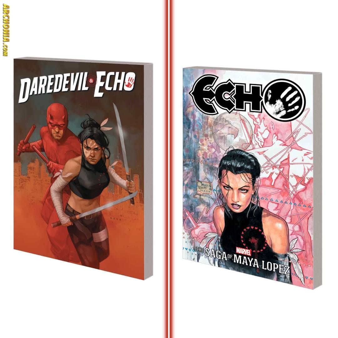 Archonia's tweet photo. Get ready for Marvel Studios' Echo! 

https://t.co/xpoC1DVxfB

#Echo #DareDevil #PhoenixSong #TradePaperback #Comics #ComicBookCollection #ComicBookHaul #ComicBooks #GraphicNovels #Marvel #MarvelComics #MarvelUniverse #MarvelStudios https://t.co/IJSt40Ks1s