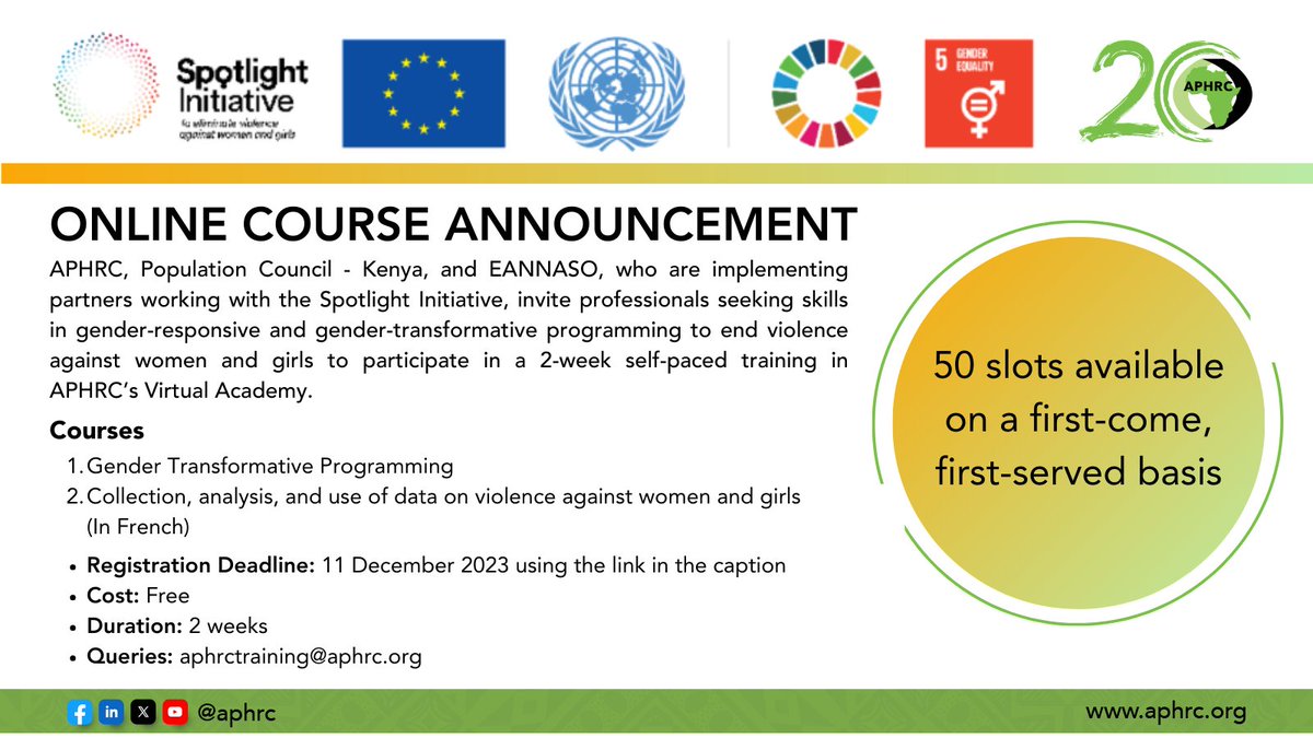 APHRC tweet media