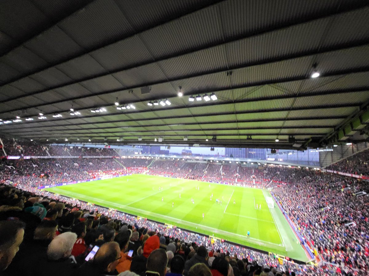 Not bringing us luck today at Old Trafford😔