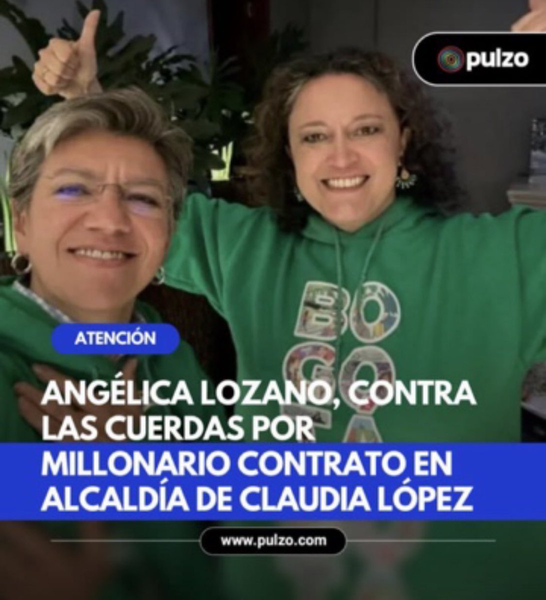 juanda158392211's tweet photo. La Senadora Angelica Lozano, alias “la muñeca” está contra las cuerdas por un millonario contrato, al parecer estaría "despilfarrando" recursos públicos en la compra de sillas con empresa del tío de la senadora. Y en total gastaron 287 millones de pesos en 200 sillas para amueblar la nueva sede de la entidad.

Vaya, vaya, ahí se ven las obras de Claudia en Bogotá.