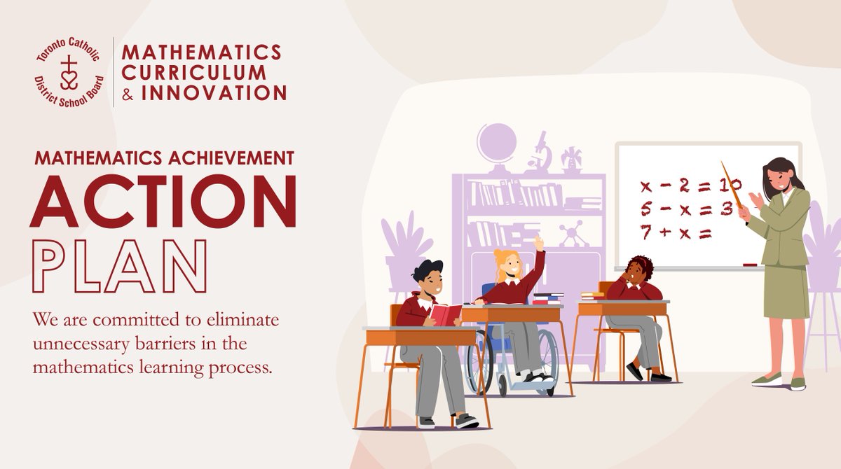#ICYMI: We developed a #new Math Achievement Action Plan which equips staff with new tools that can increase #studentsuccess in #math.
 
Learn more ➡️ bit.ly/47AFA6U