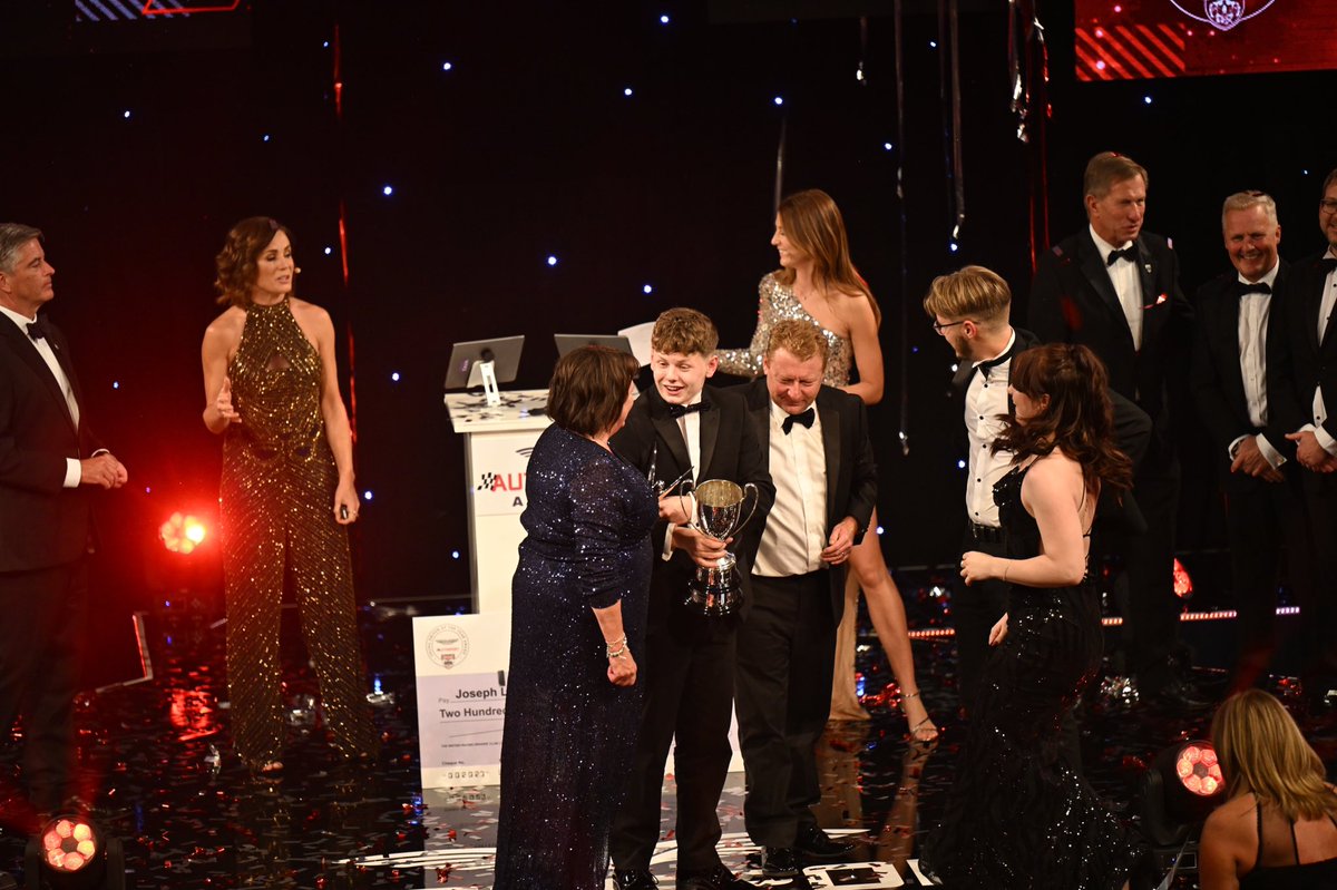 About last weekend... 👀 

An unforgettable experience, congratulations <a href="/Joseph_Loake/">Joseph Loake</a> on becoming the 2023 Aston Martin Autosport BRDC Young Driver of the year, and thank you for an evening that will stick with me forever.

Big things ahead for 2024 🔥

#AutosportAwards