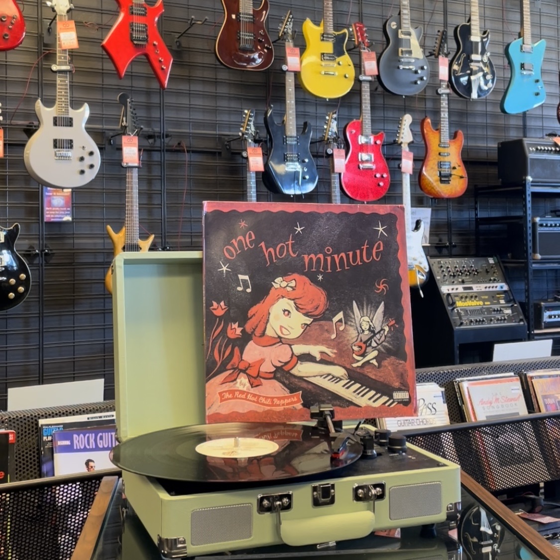 Every vinyl collector is looking for that ONE record. Bookmans is always keeping eyes peeled for the coolest stuff. You're sure to find a gem from used musical equipment, vinyl, and more. Stop in and take a look! All pictured may still be available <a href="/bookmanseast/">Bookmans East</a>.