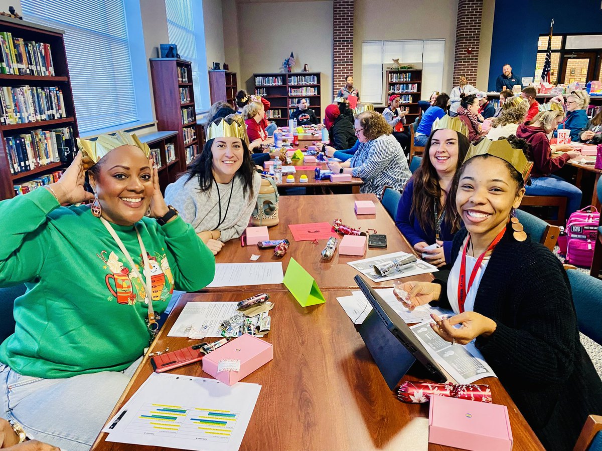 This month’s #FacultyMeeting was a heart filling time for Big Bobcats. #GoldMedals for great teamwork were presented to Mrs. Colvin, Mrs. Sturm & Ms. Igo, and Coach Williams. Staff are excited to end a strong semester!❤️💙🐾🏅 #Believe #WeAreMiller #BuildPearlandProud