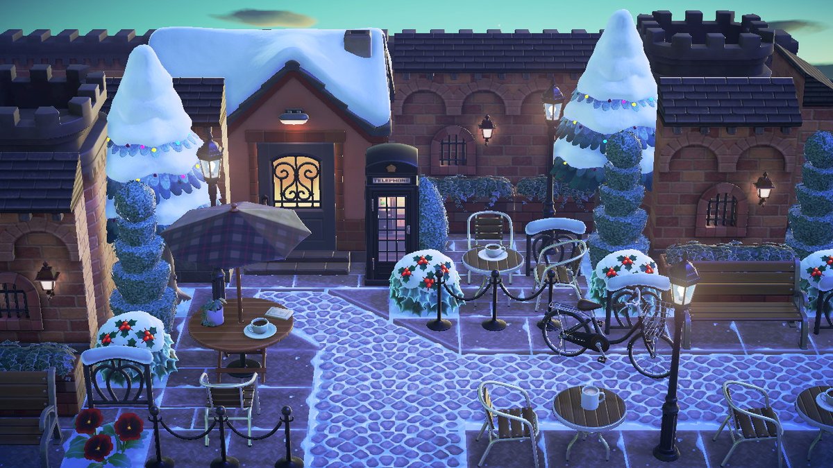 AcnhHeloise's tweet image. winter ! #happyhomedesigner #AnimalCrossing #ACNH #NintendoSwitch
