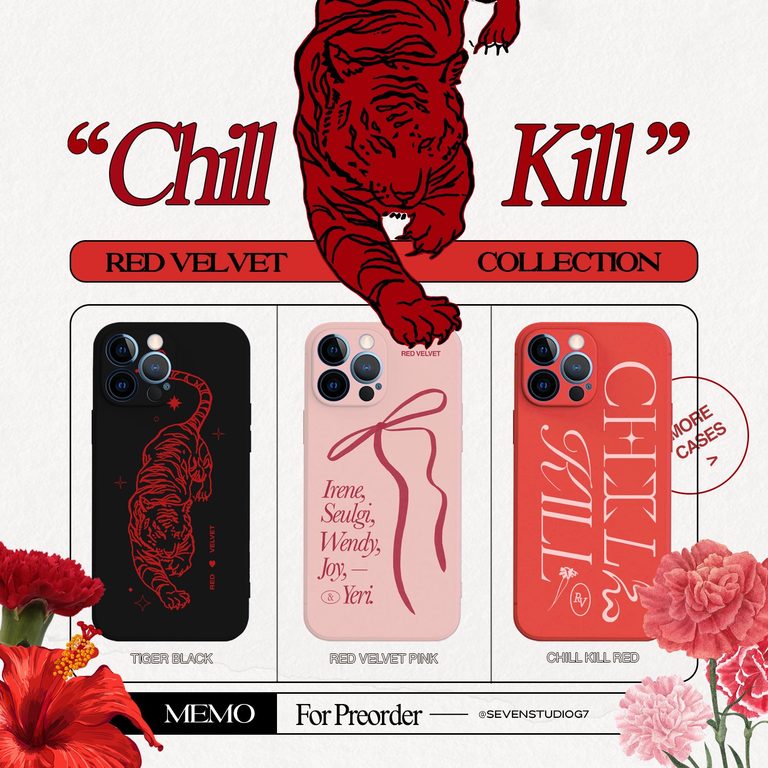 Red Velvet ReVeluv Fan Club Official Logo | Samsung Galaxy Phone Case