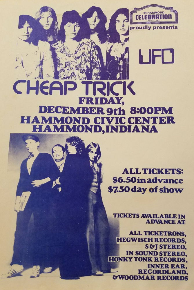 Today in #cheaptrick history: 9 Dec – (1977) With two album