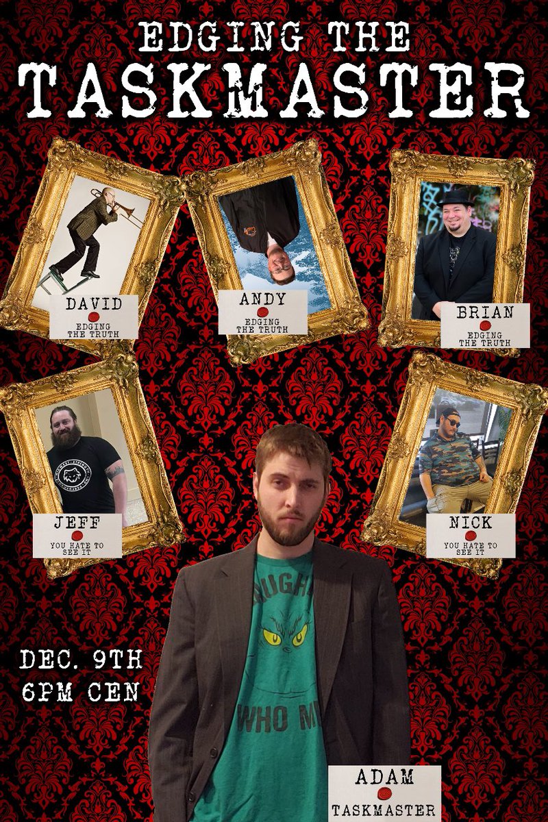AHop23's tweet photo. Tonight at 6 PM CT, I’ll be competing in this year’s @youh82cit Taskmaster special!! Come join the fun and watch me win the whole thing!!

https://t.co/cjCwWUNUBi https://t.co/4oWCeGEn5m