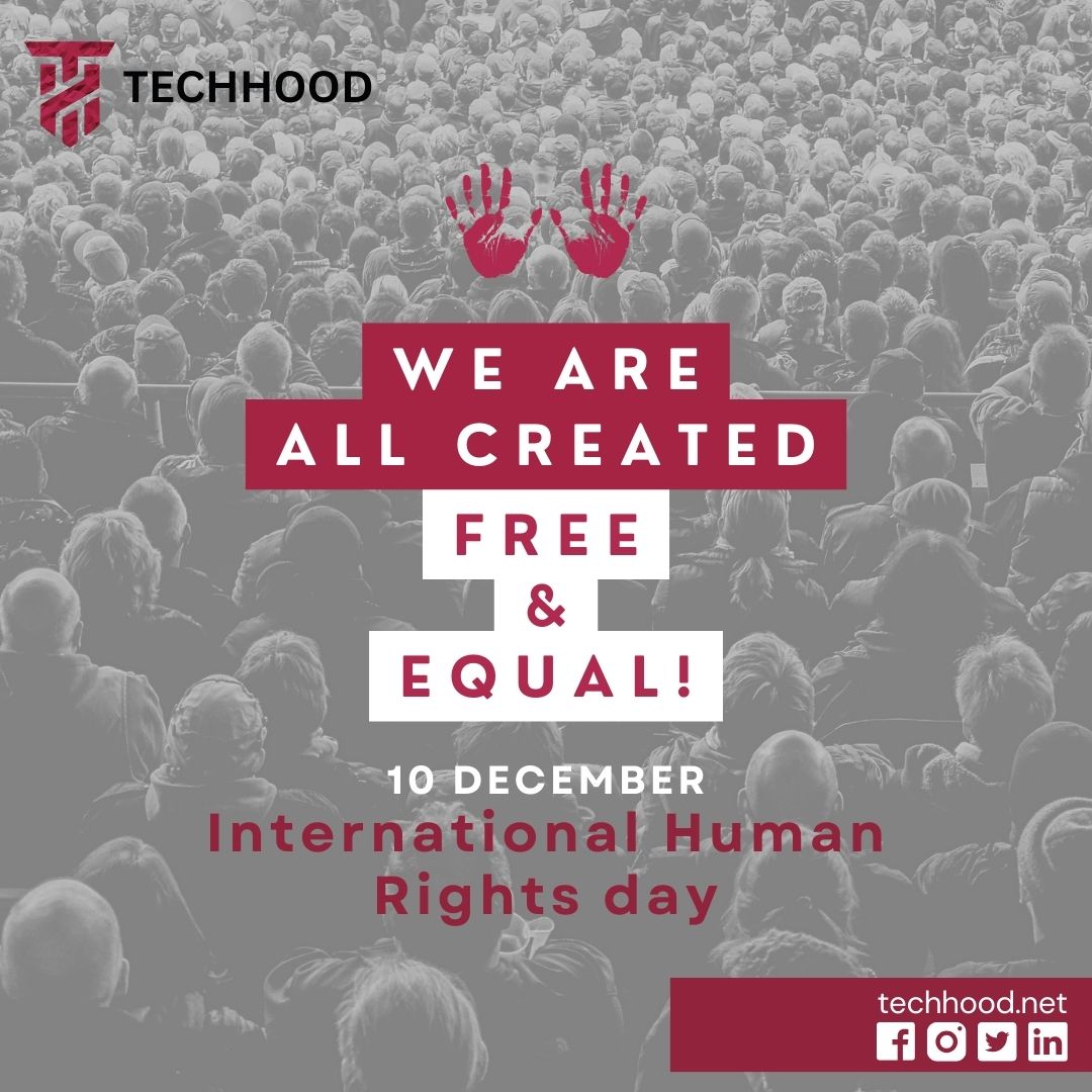 wetechhood's tweet image. Stand up, Speak out! 🌍✨ On this Human Rights Day, let's unite for justice, equality, and dignity. Every voice matters, and every right counts. Together, we can create a world where human rights are universal and indivisible.
#HumanRightsDay #RightsAwareness #Techhood
