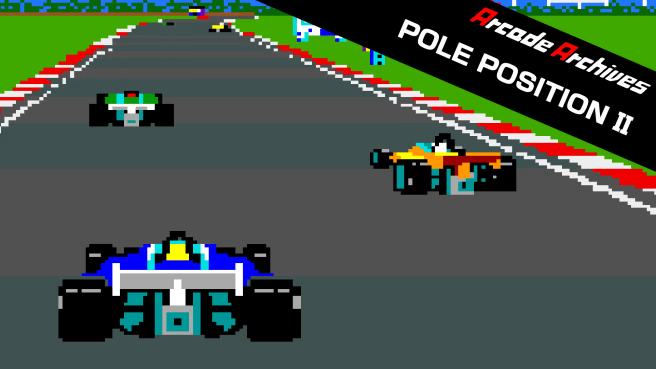 HAMSTER_Corp's tweet photo. Arcade Archives POLE POSITION II is now available on PS4 and Nintendo Switch! It's a racing game released by NAMCO in 1983.

🟦PS4 https://t.co/G5ZqscXiq3
🟥Nintendo Switch https://t.co/u3p7UwZ33s
▶️YouTube https://t.co/v9NGkfu2mN

#ArcadeArchives #POLEPOSITIONII https://t.co/vG388msApR