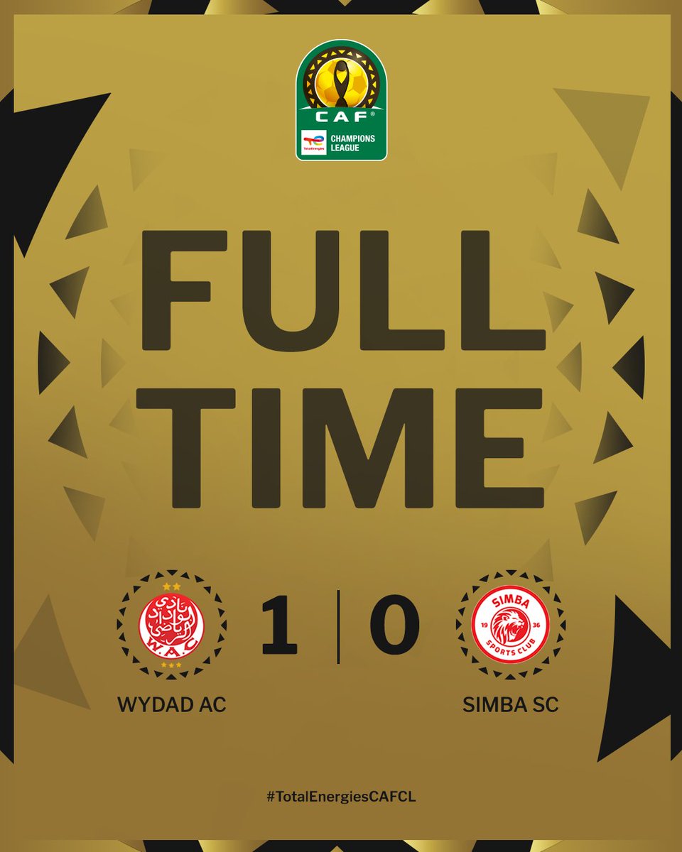 CAFCLCC's tweet photo. Zakaria Draoui with a late goal for Wydad AC to take the lead!
#TotalEnergiesCAFCL | #WACSSC https://t.co/fWrND4isHi
