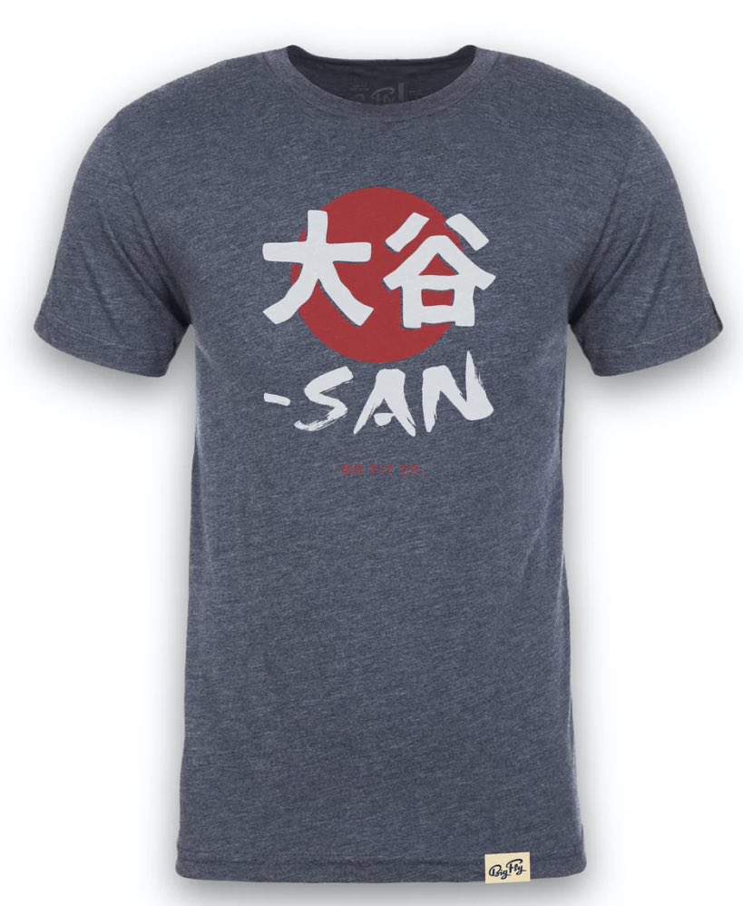 #ShoheiOhtani to the #Dodgers for $700 million! Incredible. Congrats to Shohei & Dodgers fans across the world. For considerably less than $70 million a year, you could pick up our Ohtani-San tee shirt! It will be a Merry Christmas for all! bigflygear.com/collections/me…大谷-san-tee