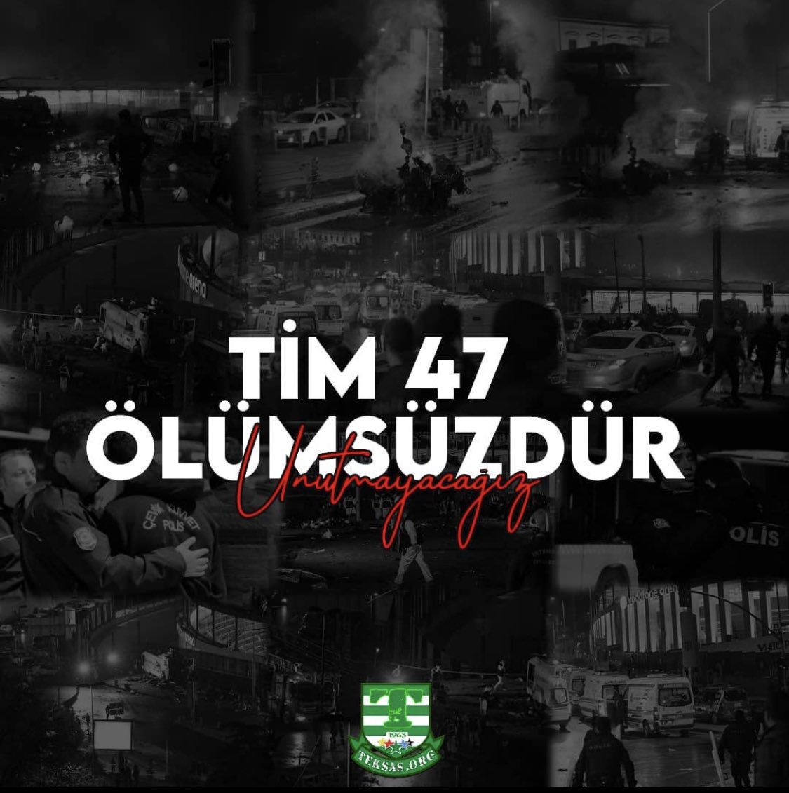 Unutmadık, unutmayacağız 🇹🇷

Şehitlerimizi saygı, rahmet ve minnetle anıyoruz.  #Tim47Ölümsüzdür