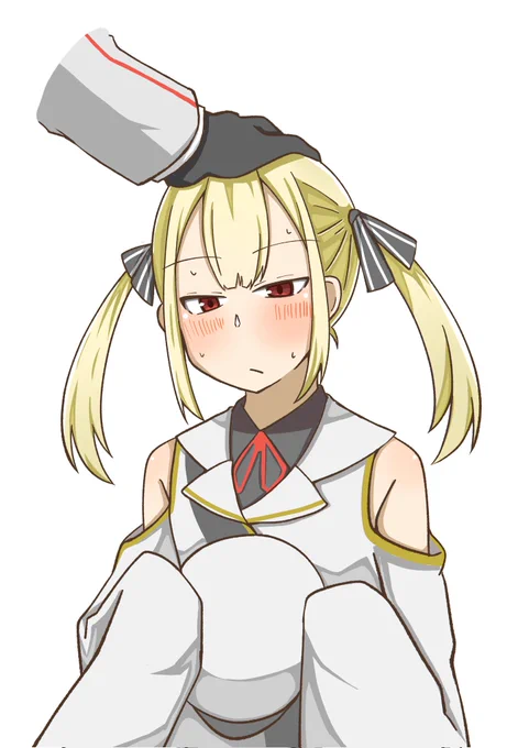 撫でられチャーチル。#アシュアート #アシュア 