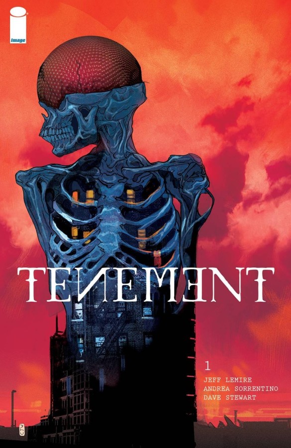 Speaking of @JeffLemire, I just started reading his & @And_Sorrentino horror comic TENEMENT by @ImageComics , and it's actually taking me so much will power not to stop writing this and finish reading the book right now. Just as gripping & inventive as you want it to be. 🧵