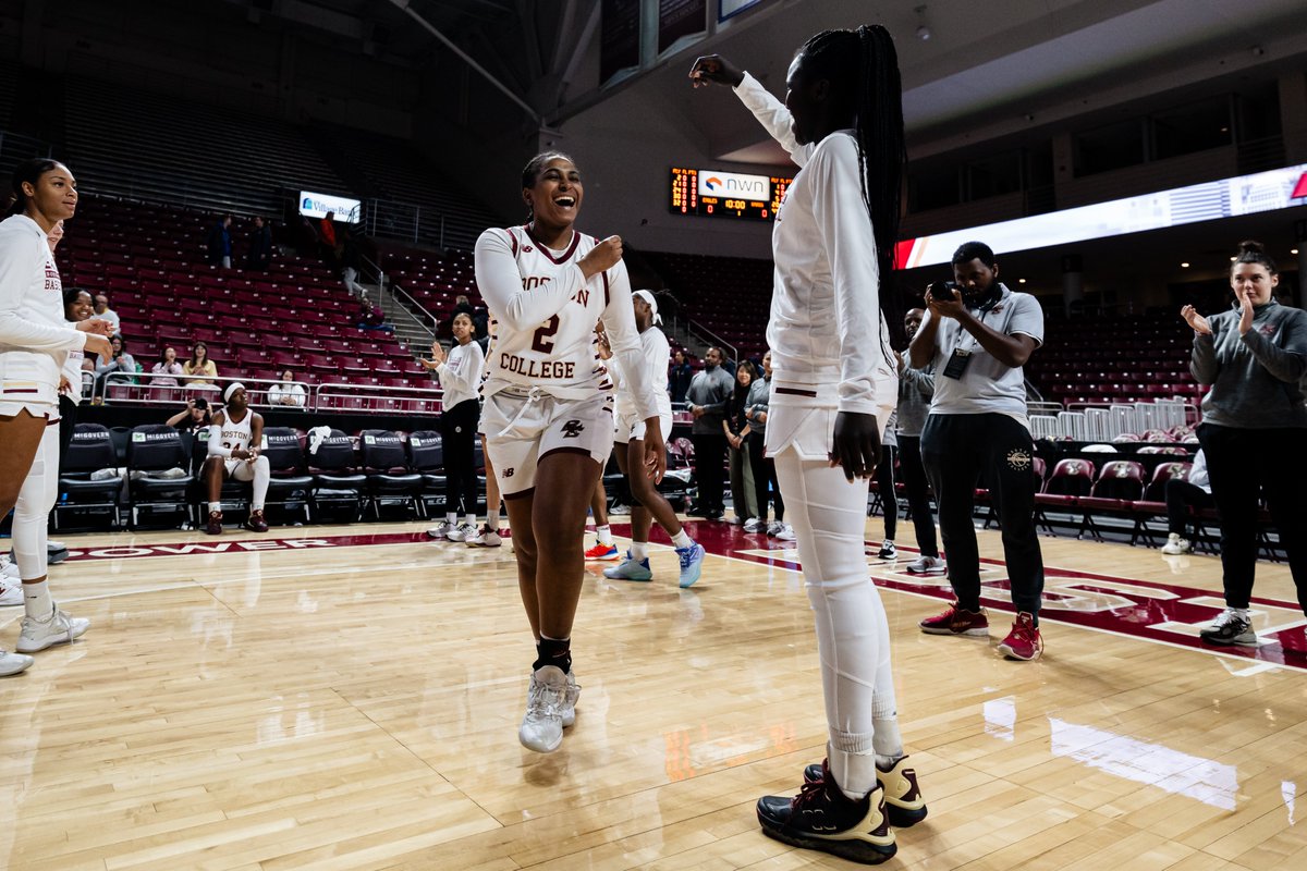 BC_WBB's tweet photo. "She's the player that gets on the floor and exudes calmness, and she gets the team to settle into what we need to settle into." - Coach Mac

KI's return illustrates exactly why BC can run the ball through her in any set, writes @BCDanRubin 

➡️ https://t.co/DB4H8IQOvp https://t.co/0VH0osjCNo