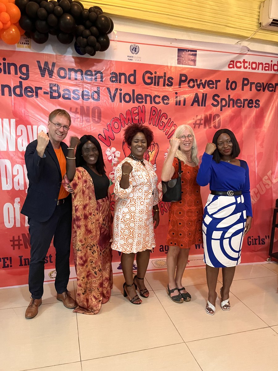Thanks ⁦@AALiberia⁩ for a poweful evening celebrating the true change makers: Liberian women. Change is possible!