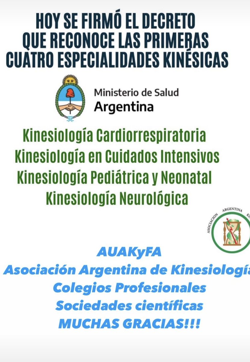 Noticias que me alegran como fisioterapeuta