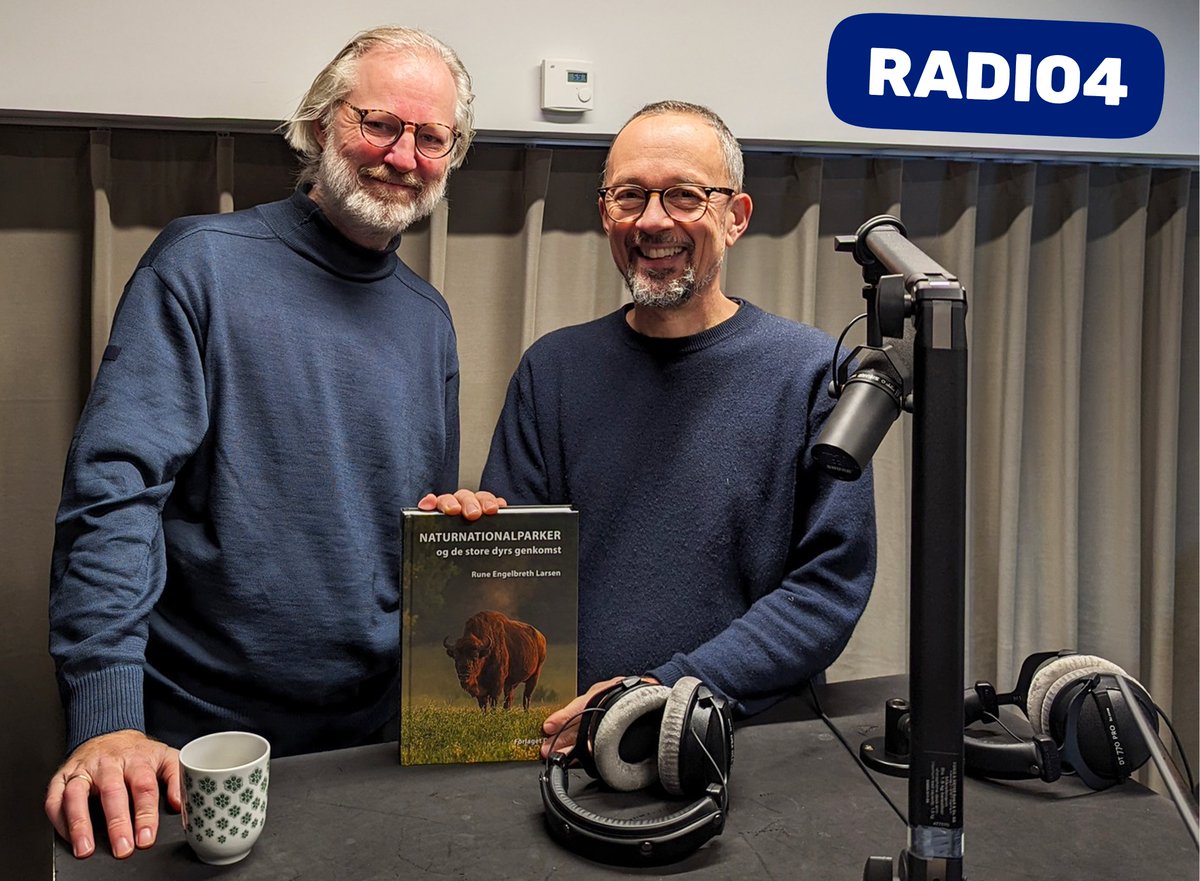 Jeg taler med Rasmus <a href="/ejrn_s/">Rasmus Ejrnæs</a> om min bog, 'Naturnationalparker og de store dyrs genkomst' i <a href="/Radio4/">Radio4</a> Vildspor🐎 Udsendelsen undersøger desuden, om NATURNATIONALPARKERNE er SYLTET? Hør også <a href="/olebirkolesen/">Ole Birk Olesen</a>, <a href="/zeniastampe/">Zenia Stampe</a> og @triermogens. LYT: tinyurl.com/bdhcuvcz 🦋#dknatur #dkpol