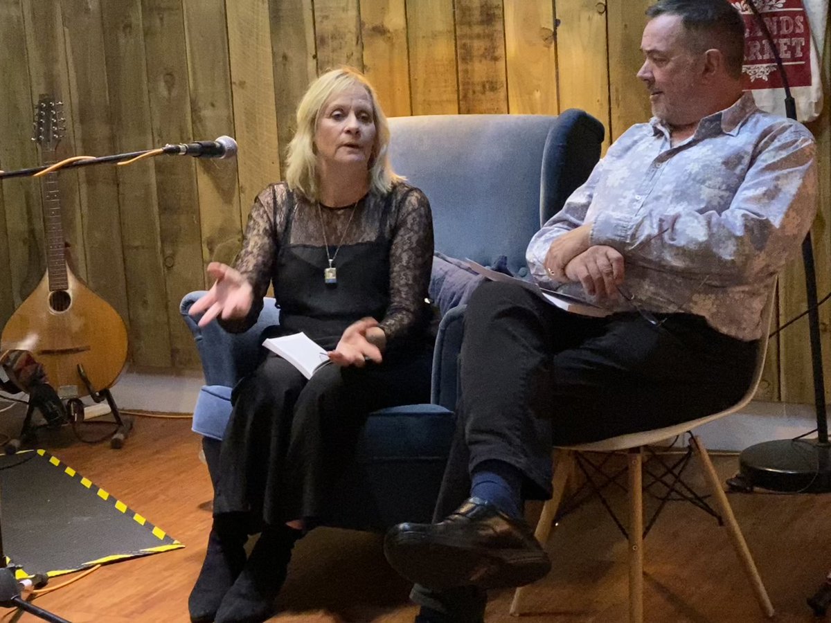 Noson wych i gofio Nigel Jenkins / A great night to remember Nigel Jenkins, launch <a href="/Gaynorfunnell/">Gaynorfunnell(Lloyd)</a>’s new book ‘Penbanc’ and celebrate joint winners of the Gwobr Lenyddol Nigel Jenkins Literary Award @im_lottie_wills &amp; Anastasios Evangelou, hosted by <a href="/JonGower1/">Jon Gower</a>