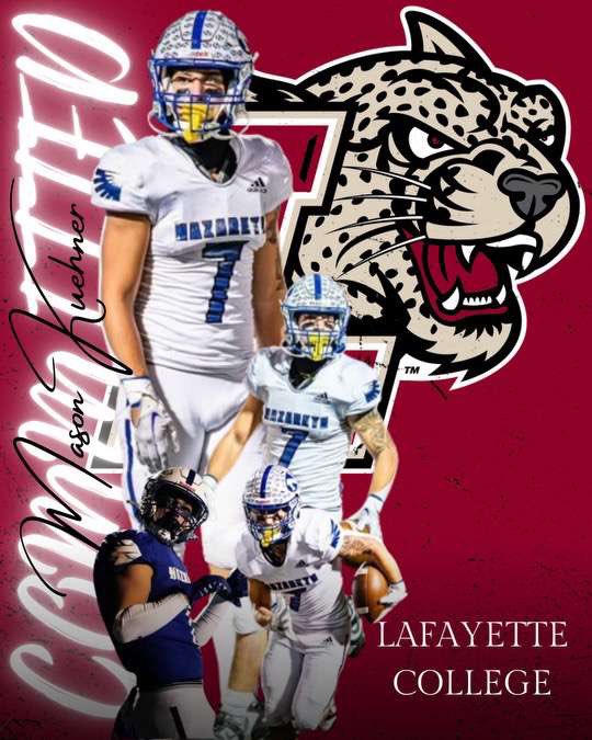 Committed <a href="/LafColFootball/">Lafayette Football</a> <a href="/Coach__Trox/">John Troxell</a> <a href="/CoachRoeder/">Ryan Roeder</a> <a href="/CoachTJD/">TJ DiMuzio</a>