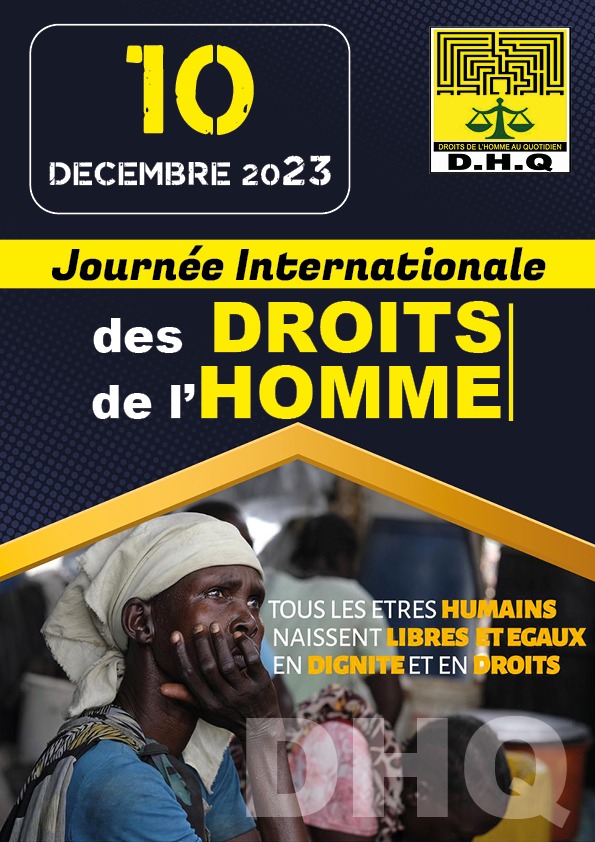 75 ans!!! Seul le respect des droits de l'Homme favorisera l'émergence d'une société épanouie, le vivre ensemble et la cohésion sociale tant souhaité par tous et toutes. Ensemble agissons pour les Droits Humains. 
Protégeons la dignité humaine!