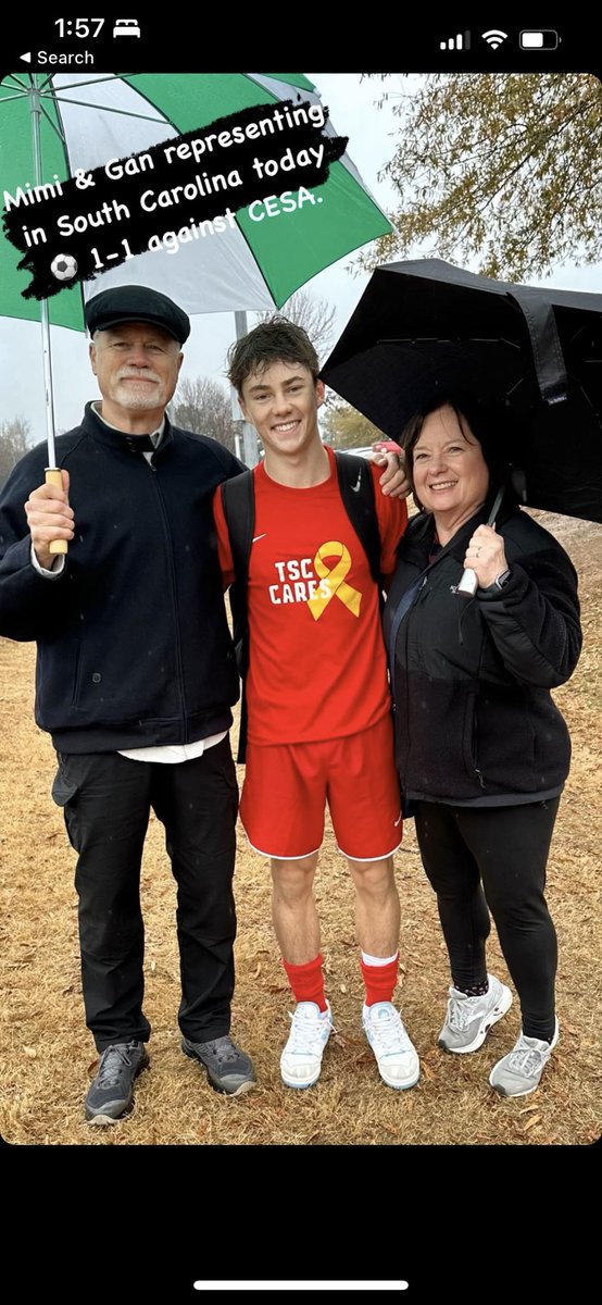 DragonAJ3's tweet photo. Grandparents in the house in SC today. 1-1 vs CESA ecnl https://t.co/Py5mBDf5r2