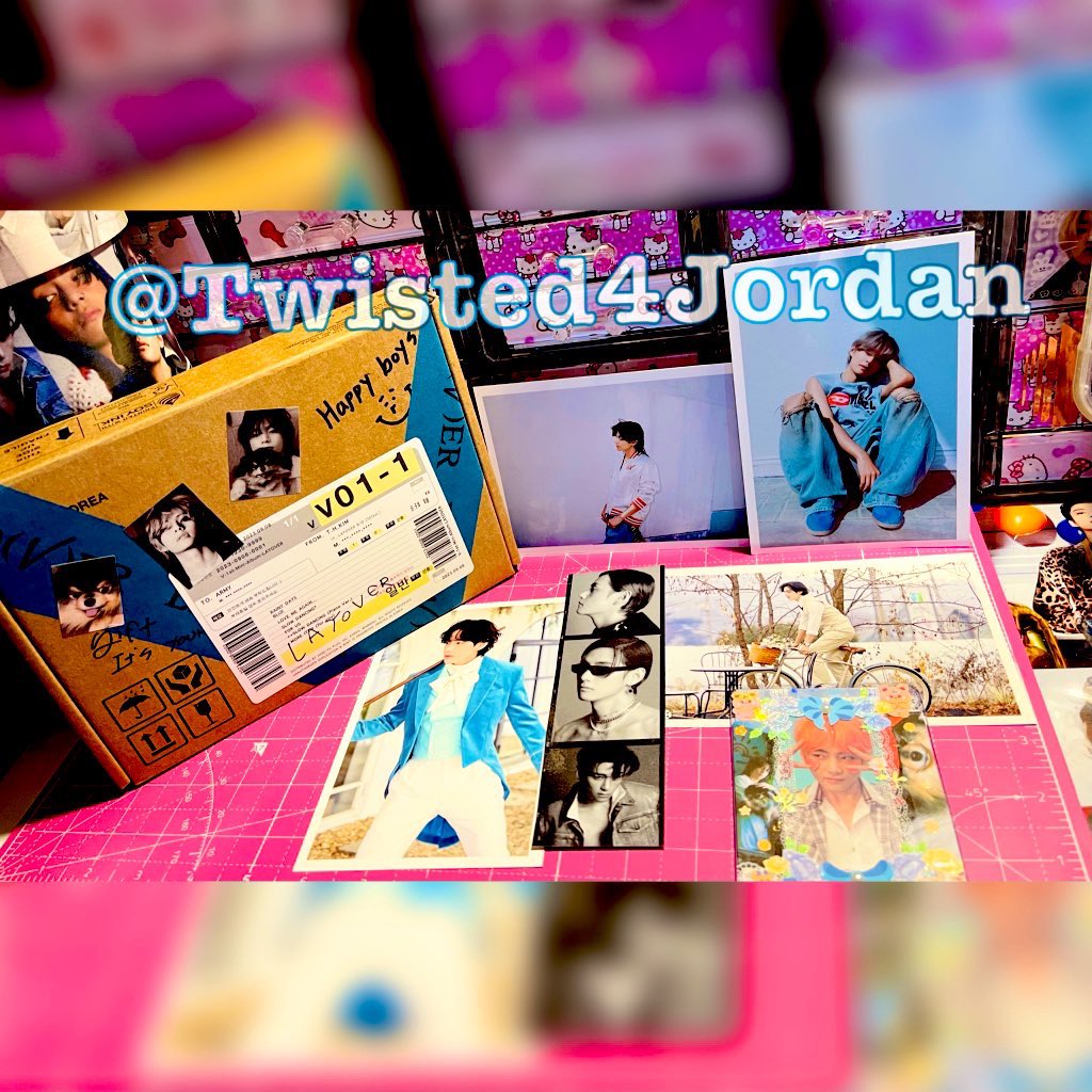 Twisted4Jordan's tweet photo. 🐻Tae Bday GA🎂

RULES

MBF 
Like-RT
Enter Once
Location 
Tag Army 

Official Layover Album Unsealed w items shown 
Official LY Answer PC 
HD prints, film strip, stickers 

USA-Global 
I will pay shipping-will NOT pay customs if winner lives in country that has fees

Ends 1/1/24 https://t.co/yPJdsxvvx5
