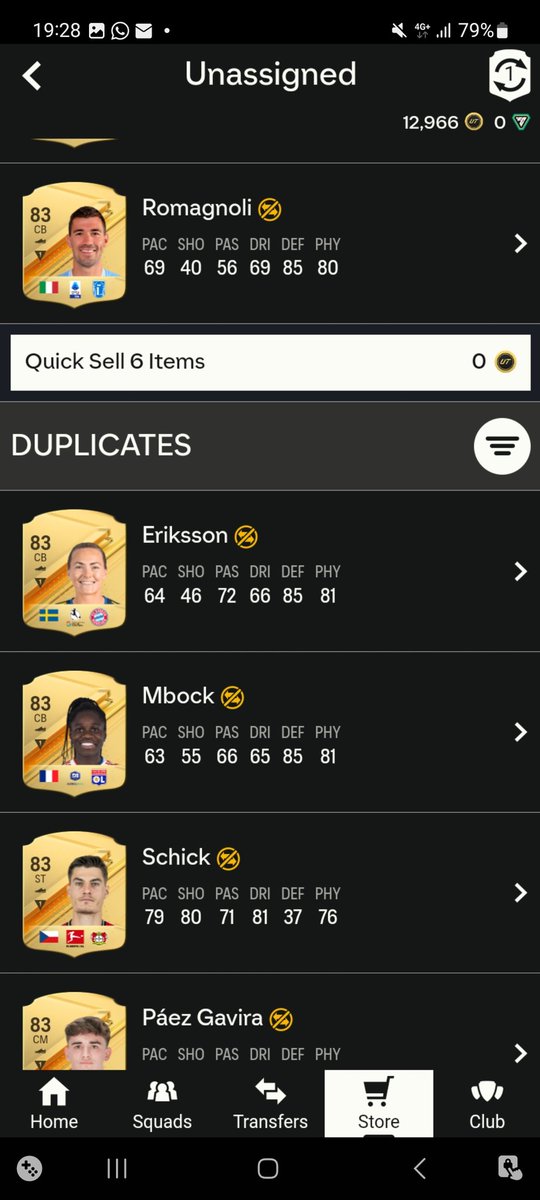 MotionStoneSP's tweet photo. @FutSheriff Have you ever seen an 83x10 be all 83s?.... didn't even know that's possible.. https://t.co/qnZAvb23We